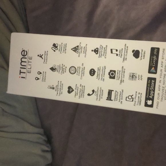 iTIME ELITE NIB Heart Rate, Blood Pressure, Pedometer, Call, Music & More Watch - Picture 13 of 16